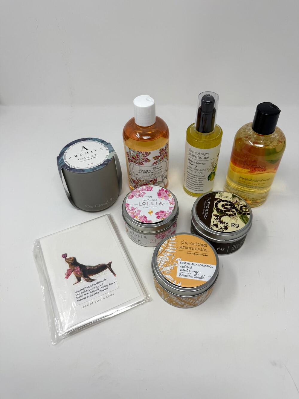 MARGOT ELENA Lot of 7 Various Luxury Bath Items and Candles NEW UNUSED